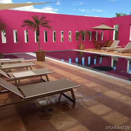 Hotel Boutique Casareyna Puebla Kültér fotó Rooftop pool at the Hotel