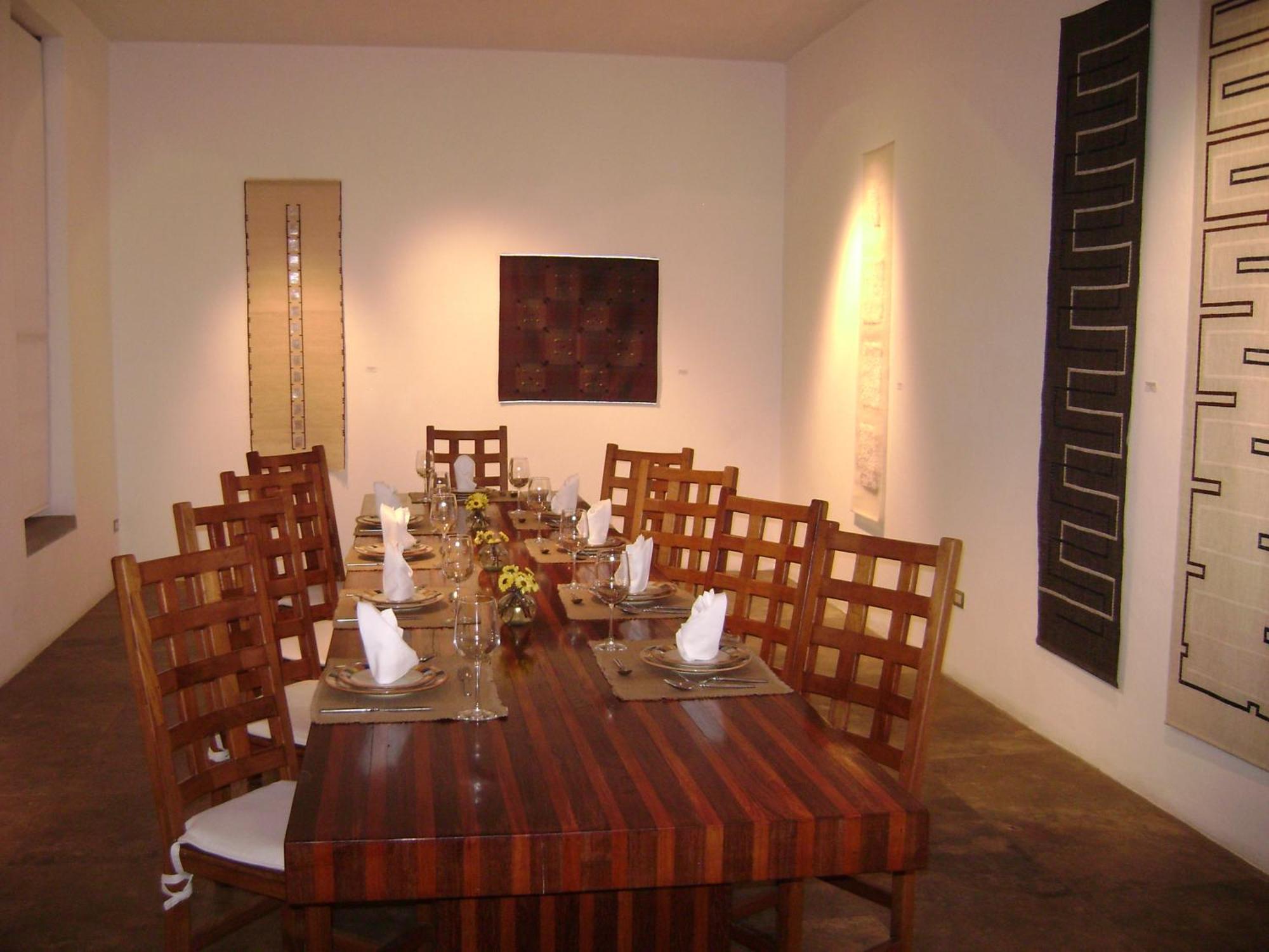 Hotel Boutique Casareyna Puebla Kültér fotó The dining room at the house