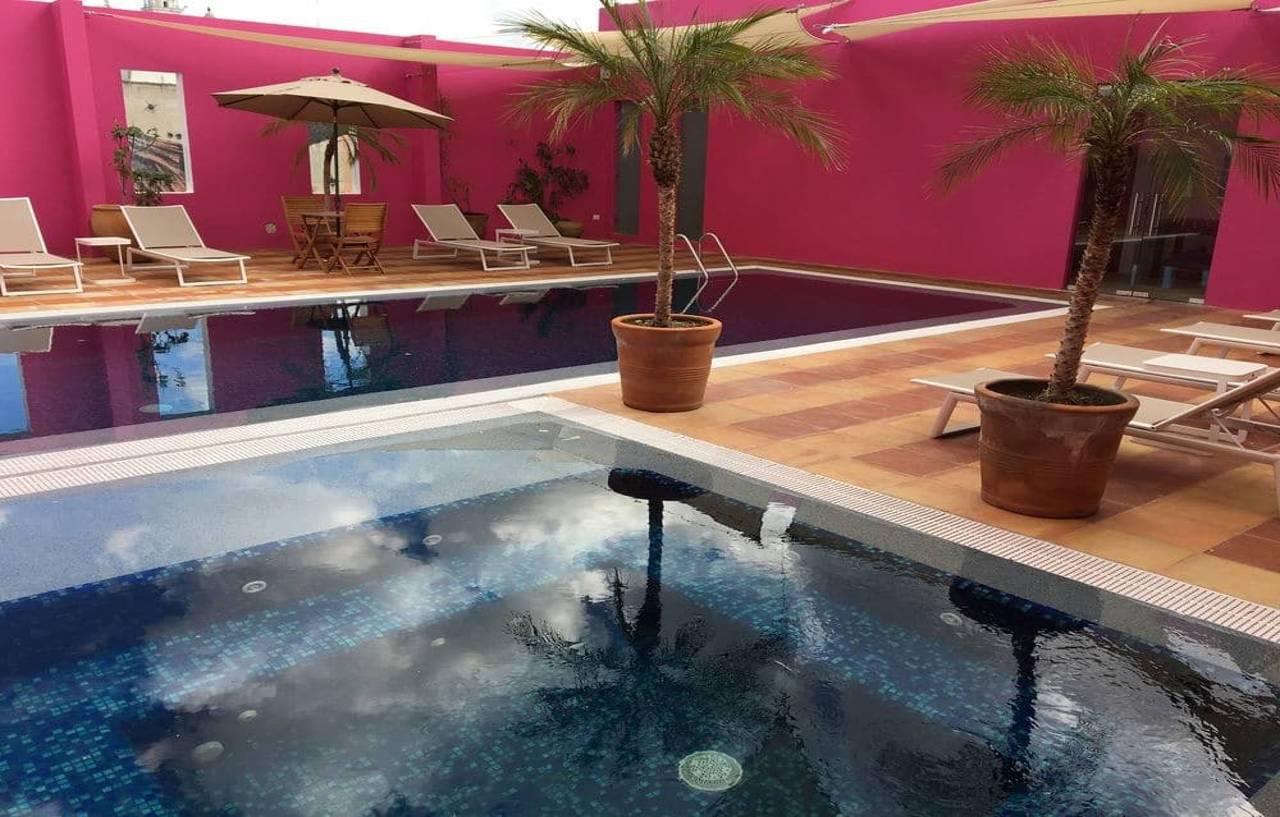 Hotel Boutique Casareyna Puebla Kültér fotó The spa at the Hotel